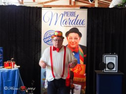 Pierre Mardue im Gleisgarten am 21. April 2024